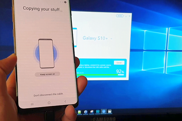Kaip padaryti atsarginę kopiją Samsung telefonui?